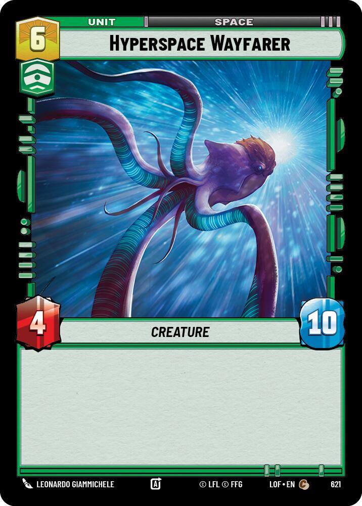 Viajero del Hiperespacio (621) (Foil) (621) [Legends of the Force]