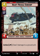 Cañonera de misiles pesados (636) (Foil) (636) [Legends of the Force]
