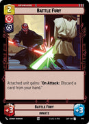 Furia de batalla (641) (Foil) (641) [Leyendas de la Fuerza]