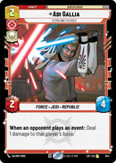 Adi Gallia - Severa y concentrada (644) (Foil) (644) [Legends of the Force]