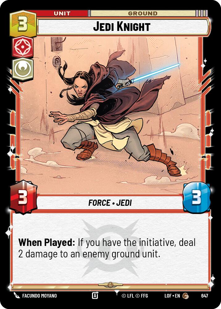 Caballero Jedi (647) (Foil) (647) [Legends of the Force]