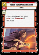 El enfoque determina la realidad (654) (Foil) (654) [Leyendas de la Fuerza]