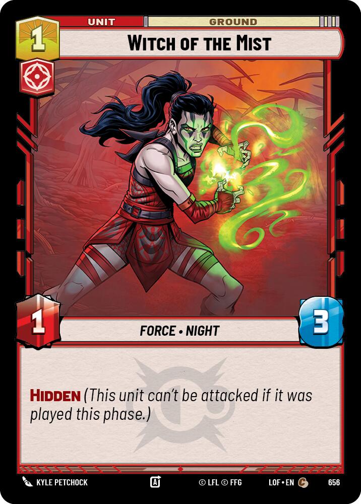 Bruja de la Niebla (656) (Foil) (656) [Leyendas de la Fuerza]