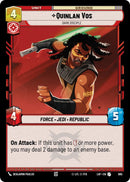 Quinlan Vos - Discípulo Oscuro (665) (Foil) (665) [Leyendas de la Fuerza]