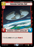 Nave de control de invasión (671) (Foil) (671) [Legends of the Force]
