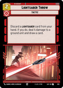 Lanzamiento de Sable de Luz (678) (Foil) (678) [Leyendas de la Fuerza]