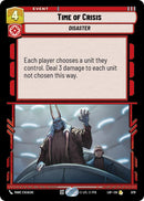 Hora de la crisis (679) (Foil) (679) [Legends of the Force]