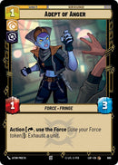 Adept of Anger (680) (Foil) (680) [Leyendas de la Fuerza]