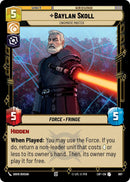 Baylan Skoll - Maestro Enigmático (687) (Foil) (687) [Legends of the Force]