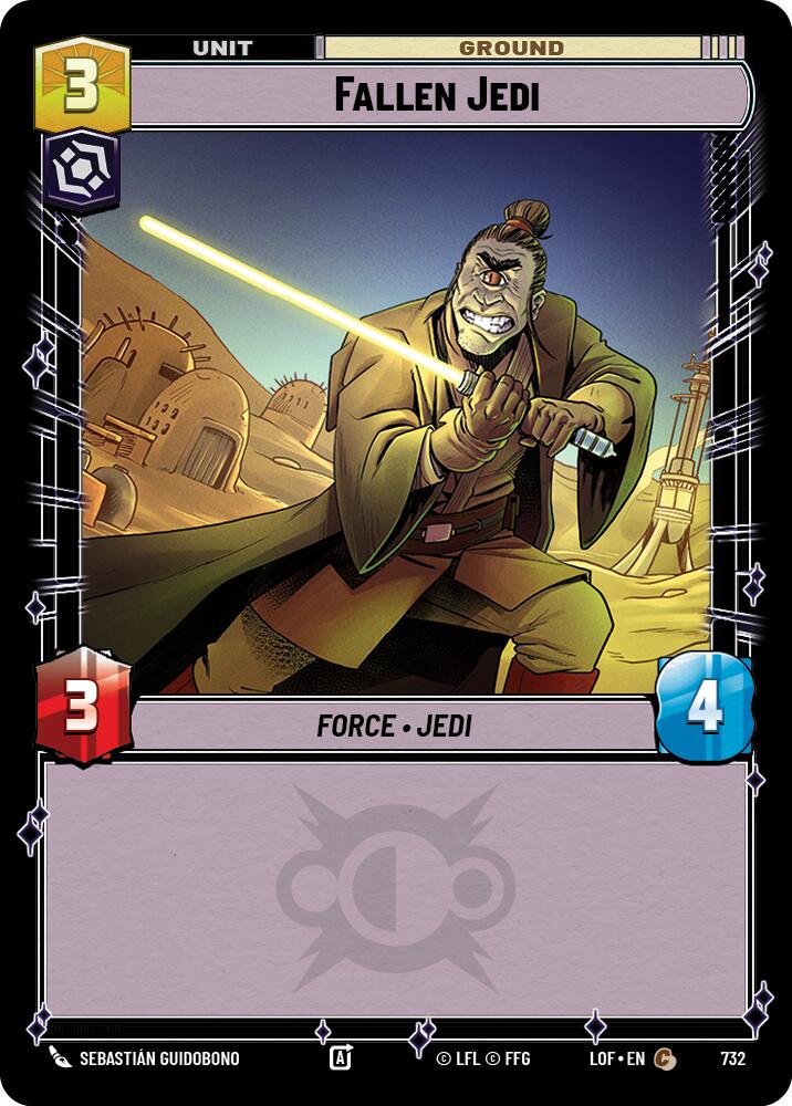 Jedi Caídos (732) (Foil) (732) [Leyendas de la Fuerza]