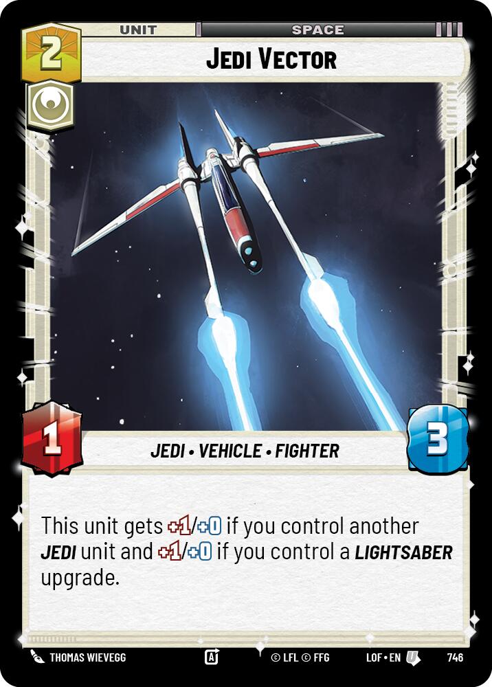 Vector Jedi (746) (Holográfica) (746) [Leyendas de la Fuerza]