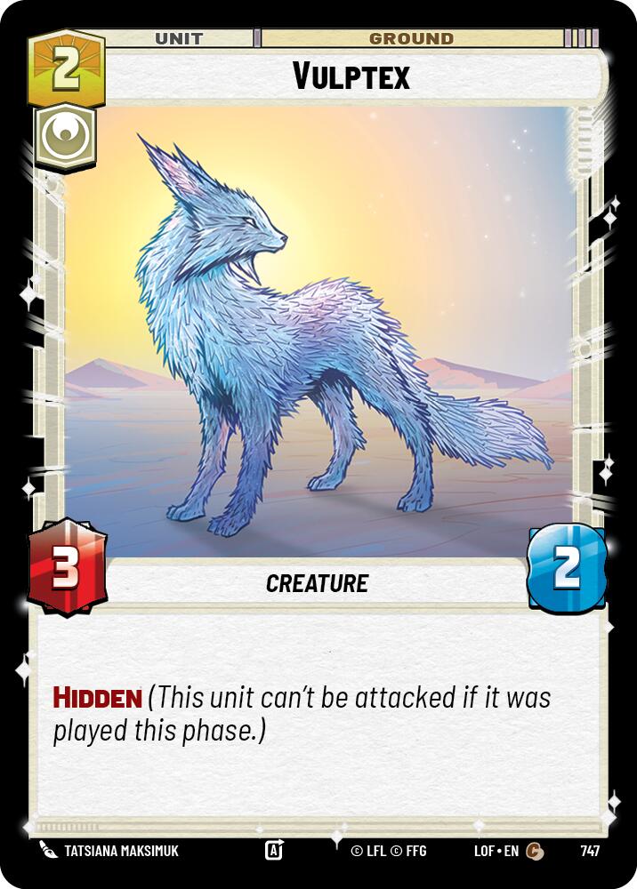 Vulptex (747) (Foil) (747) [Leyendas de la Fuerza]