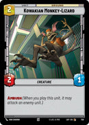 Lagarto Mono Kowakian (759) (Foil) (759) [Legends of the Force]