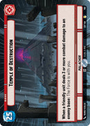 Templo de la Destrucción (769) (Hyperspace Foil) (769) [Legends of the Force]