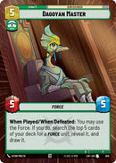 Maestro Dagoyan (855) (Lámina hiperespacial) (855) [Leyendas de la Fuerza]
