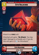 Holocron Sith (878) (Hyperspace Foil) (878) [Légendes de la Force]