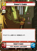 Sable de caballero (891) (Florete del Hiperespacio) (891) [Leyendas de la Fuerza]