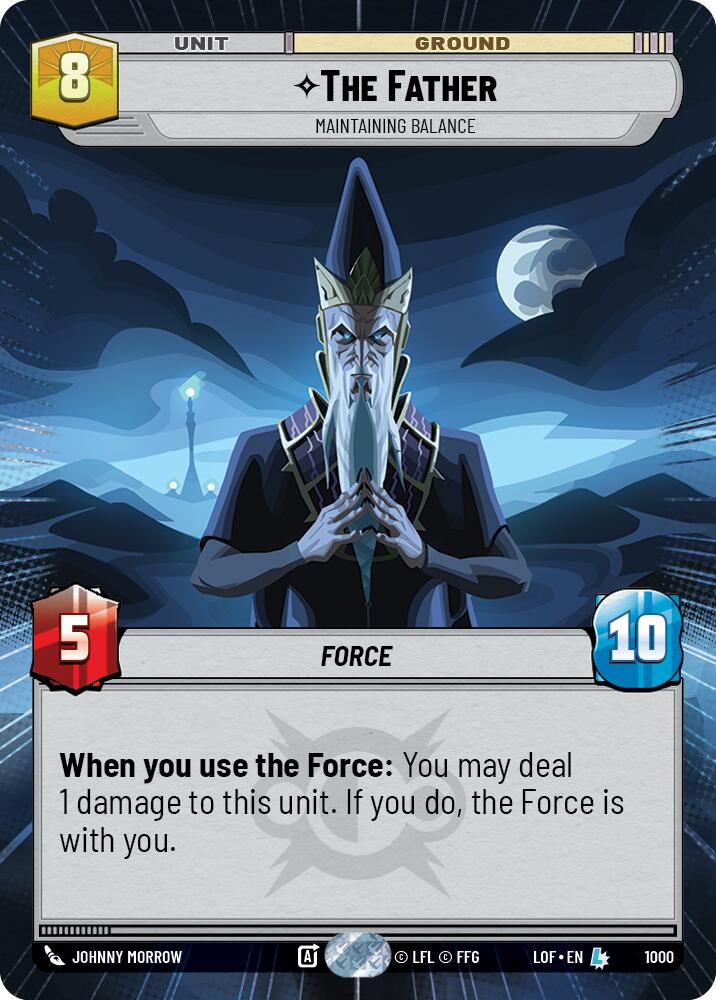 El Padre - Mantener el Equilibrio (1000) (Hyperspace Foil) (1000) [Legends of the Force]