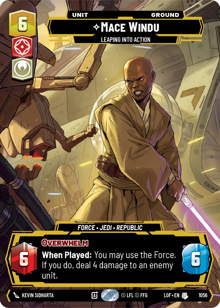 Mace Windu - Entrando en Acción (1056) (Prestigio) (1056) [Leyendas de la Fuerza]