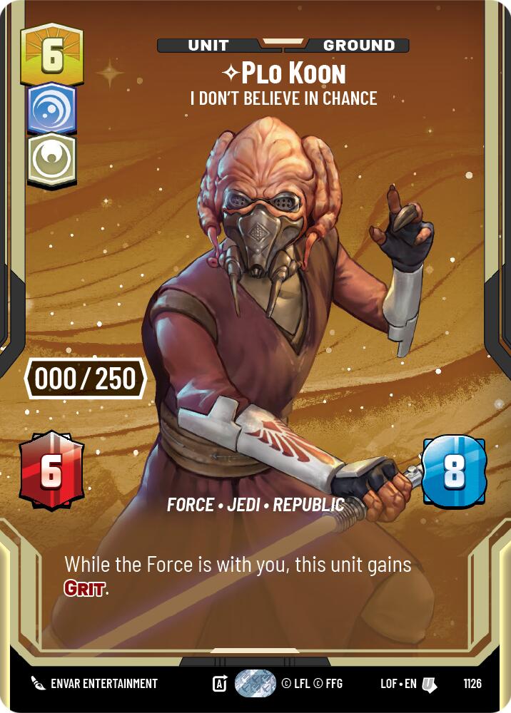 Plo Koon - No creo en la casualidad (1126) (Serializado) (1126) [Legends of the Force]