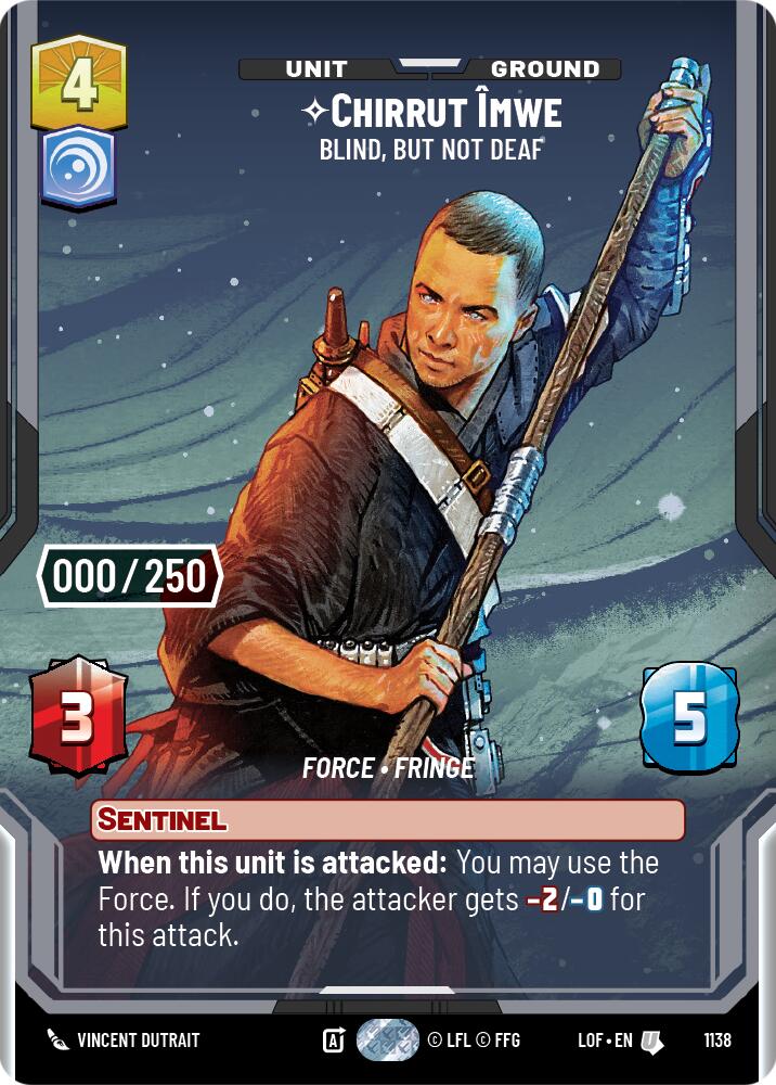 Chirrut Imwe - Ciego, pero no sordo (1138) (Serializado) (1138) [Leyendas de la Fuerza]