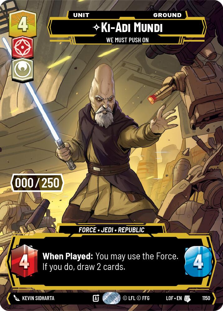 Ki-Adi-Mundi - Debemos seguir adelante (1150) (Serializado) (1150) [Leyendas de la Fuerza]