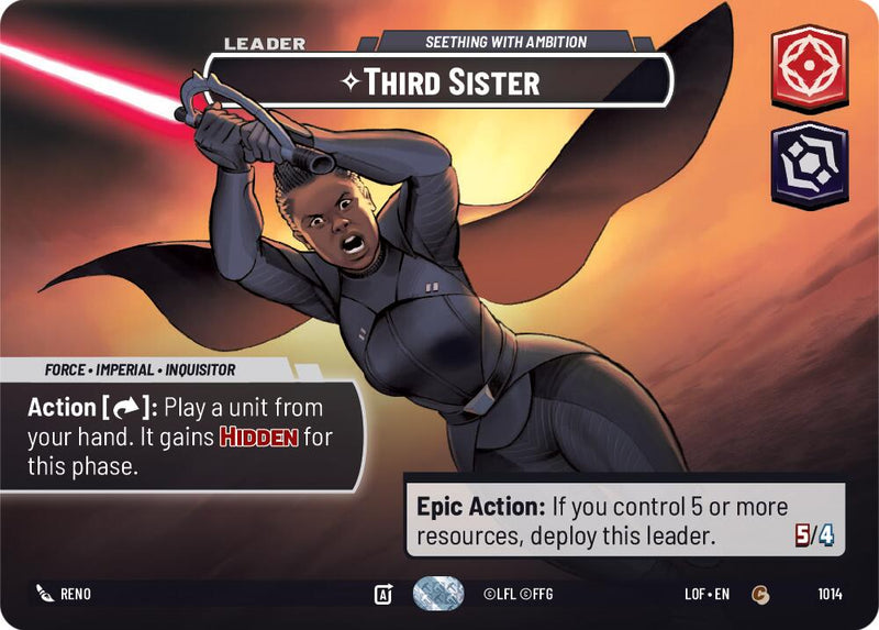 Third Sister - Seething With Ambition (1014) (Showcase) (1014) [Legends of the Force]