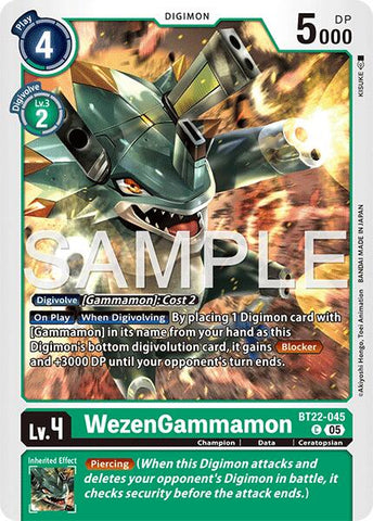 WezenGammamon [BT22-045] [Edén Cibernético]