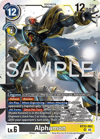 Alphamon [BT22-063] [Jardín Cibernético]