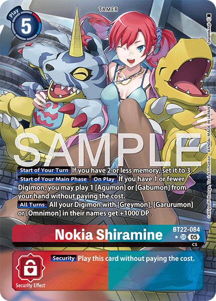 Nokia Shiramine [BT22-084] (Art alternatif) [Cyber Eden]