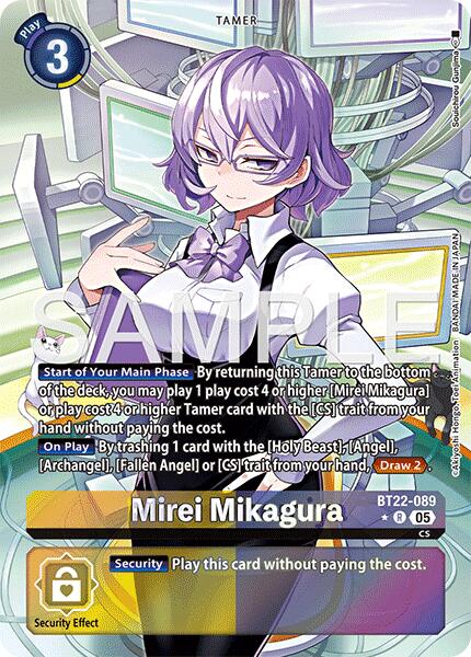 Mirei Mikagura [BT22-089] (Art Alternatif) [Cyber Eden]