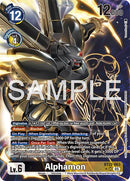 Alphamon [BT22-063] (Arte Alternativo) [Cyber Eden]