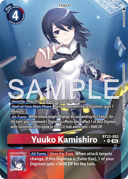 Yuuko Kamishiro [BT22-083] (Illustration alternative) [Cyber Eden]