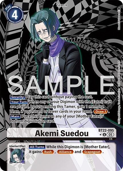 Akemi Suedou [BT22-095] (Art Alternatif) [Cyber Eden]