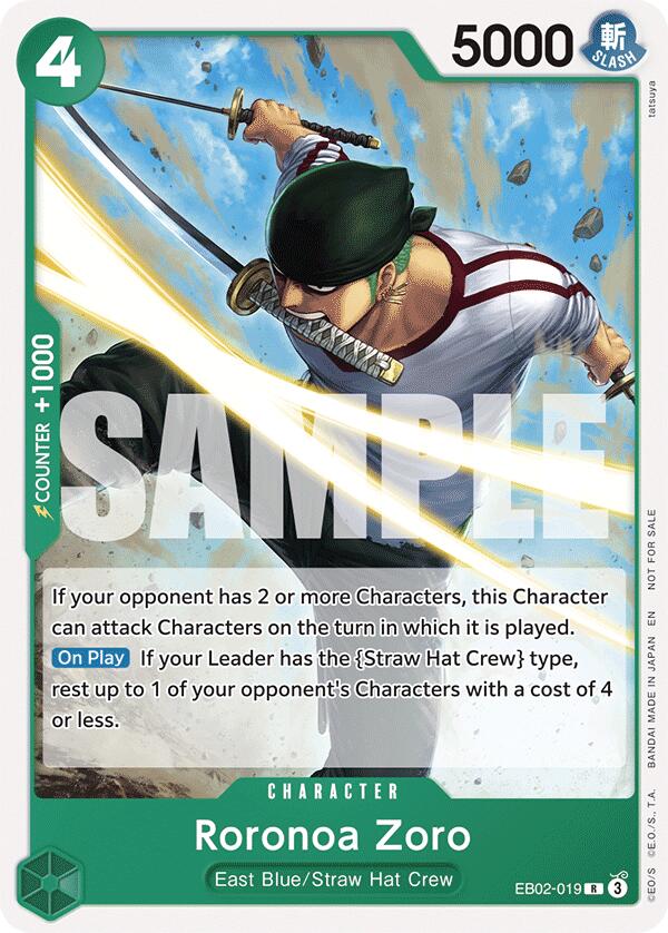 Roronoa Zoro (Pack Tournoi 2025 Vol. 3) [Cartes promotionnelles One Piece]