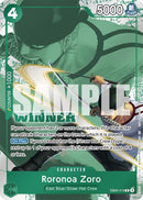 Roronoa Zoro (Pack Gagnant 2025 Vol. 3) [Cartes promotionnelles One Piece]