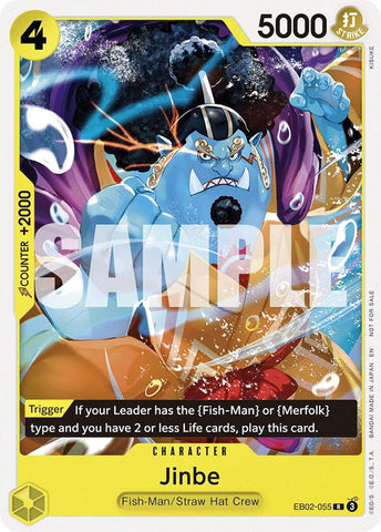 Jinbe (Paquete de Torneo 2025 Vol. 3) [Cartas Promocionales de One Piece]