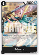Rebecca (Juge Pack Vol. 6) [Cartes promotionnelles One Piece]