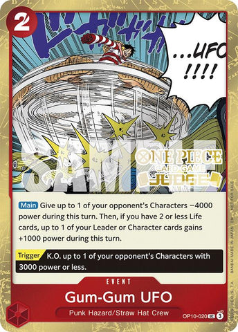OVNI Gum-Gum (Paquete de Juez Vol. 6) [Cartas Promocionales de One Piece]