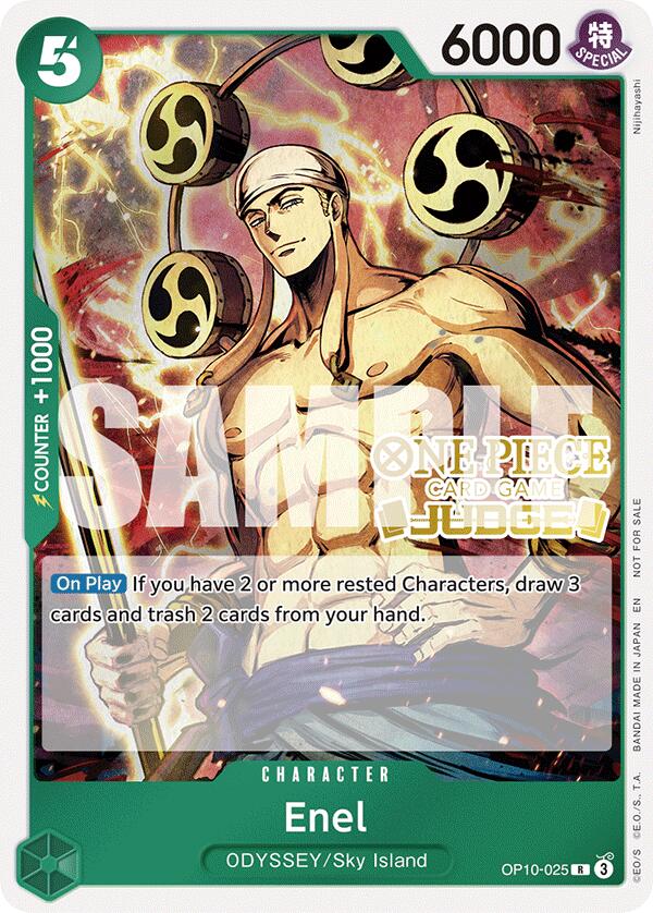 Ener (Judge Pack Vol. 6) [Cartes promotionnelles One Piece]