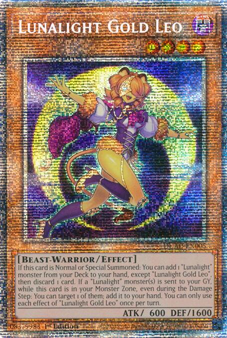 Lunalight Gold Leo (Starlight Rare) [DUAD-ES005] Starlight Rare