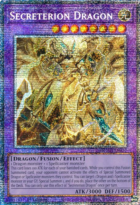 Dragón Secreterion (Starlight Rare) [DUAD-EN037] Starlight Rare