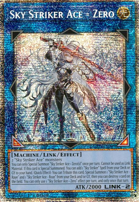 As duellistes, Sky Striker Ace = Zéro (Starlight Rare) [DUAD-FR049] Starlight Rare