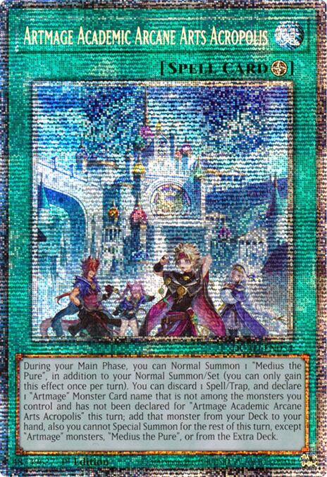Artemago Acrópolis Académica de las Artes Arcanas (Starlight Rare) [DUAD-ES054] Starlight Rare