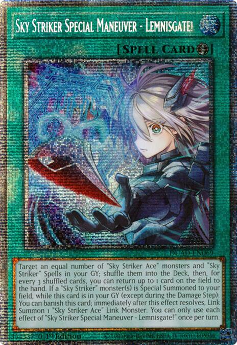 Maniobra Especial de la Sky Striker - ¡Lemnisgate! (Starlight Rare) [DUAD-ES069] Starlight Rare