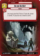 Hacer o no hacer (32) (32) [Leyendas de la Fuerza: Juego semanal]