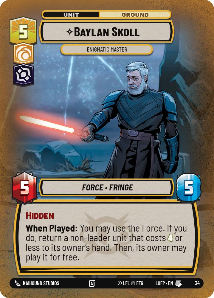 Baylan Skoll - Maestro enigmático (34) (34) [Leyendas de la Fuerza: Juego semanal]