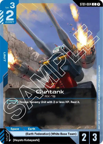 Guntank - Starter Deck 01: Heroic Beginnings (ST01-4)