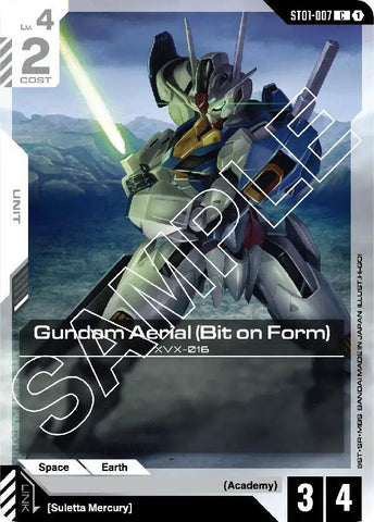 Gundam Aerial (Bit on Form) - Starter Deck 01: Heroic Beginnings (ST01-7)