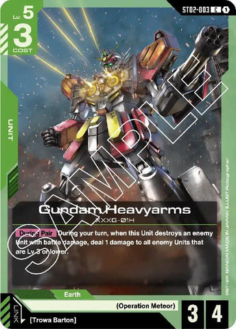Gundam Heavyarms - Starter Deck 02: Wings of Advance (ST02-3)